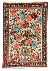 106X152 러그 오리엔탈 바흐티아리 Collectible Beige/빨간색 (울, 페르시아/이란) Carpetvista