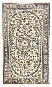 Dywan Orientalny Nain 154X260 Beżowy/Szary (Wełna, Persja/Iran)