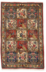  Orientalsk Bakhtiar Collectible Teppe 106X162 Brun/Beige Ull, Persia/Iran Carpetvista