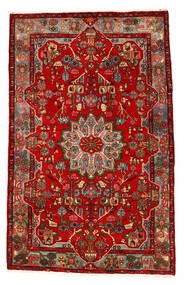  Oosters Nahavand Old Vloerkleed 160X258 Rood/Bruin Wol, Perzië/Iran Carpetvista