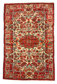 絨毯 オリエンタル ナハバンド オールド 158X244 レッド/茶色 (ウール, ペルシャ/イラン)