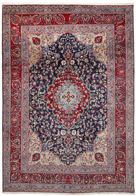 202X290 Maschad Fine Teppich Orientalischer Rot/Grau (Wolle, Persien/Iran) Carpetvista