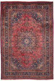 絨毯 ペルシャ マシュハド 203X302 レッド/ダークレッド (ウール, ペルシャ/イラン)