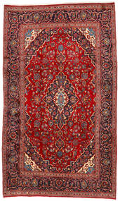 192X325 Koberec Keshan Orientální Červená/Tmavě Růžová (Vlna, Persie/Írán) Carpetvista
