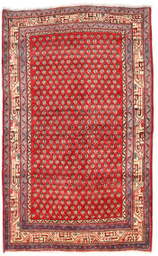  Persisk Arak Matta 125X205 Röd/Beige (Ull, Persien/Iran)