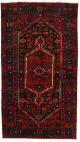 133X236 Χαλι Zanjan Ανατολής Σκούρο Κόκκινο/Κόκκινα (Μαλλί, Περσικά/Ιρανικά) Carpetvista