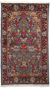  Kerman Rug 90X153 Persian Wool Red/Grey Small Carpetvista