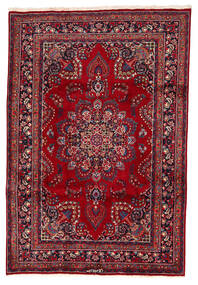  200X294 Maschad Teppich Rot/Dunkelrot Persien/Iran Carpetvista
