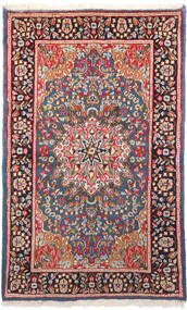  Kerman Rug 94X153 Persian Wool Red/Beige Small Carpetvista