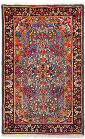  94X151 Kerman Szőnyeg Piros/Sötét Rózsaszín Perzsia/Irán
 Carpetvista