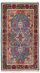  90X162 Kerman Rug Red/Beige Persia/Iran Carpetvista