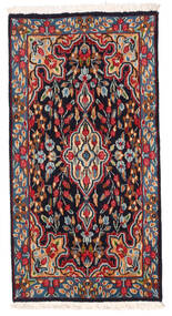 58X114 Kerman Rug Oriental Red/Dark Purple (Wool, Persia/Iran) Carpetvista