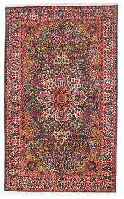  147X245 Floral Small Kerman Rug Wool, Carpetvista