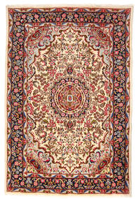  193X290 Floral Kerman Rug Wool, Carpetvista