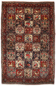  Bakhtiari Collectible Rug 160X233 Persian Wool Brown/Red Carpetvista
