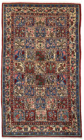 152X250 Tapete Oriental Bakhtiari Collectible Vermelho Escuro/Bege (Lã, Pérsia/Irão) Carpetvista