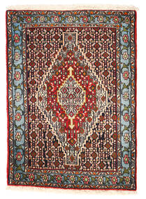 72X102 Alfombra Oriental Senneh Rojo/Gris (Lana, Persia/Irán) Carpetvista