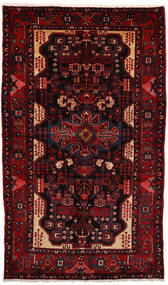  Orientalsk Nahavand Tæppe 163X270 Mørkerød/Rød Uld, Persien/Iran Carpetvista