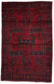  Persischer Lori Teppich 158X250 Dunkelrot/Rot (Wolle, Persien/Iran)