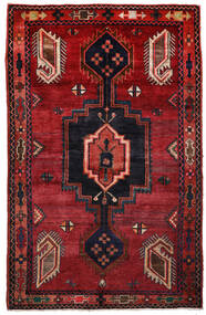 絨毯 ペルシャ クルド 148X233 ダークレッド/ダークピンク (ウール, ペルシャ/イラン)