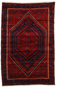Tapete Oriental Zanjan 144X228 Rosa Escuro/Vermelho Escuro (Lã, Pérsia/Irão)