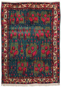  Orientalsk Afshar Tæppe 163X228 Mørkegrå/Rød Uld, Persien/Iran Carpetvista