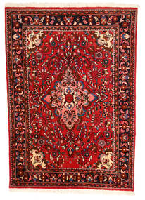 145X201 Tappeto Orientale Lillian Rosso/Rosso Scuro (Lana, Persia/Iran) Carpetvista