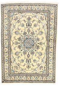 Dywan Orientalny Nain 165X239 Beżowy/Szary (Wełna, Persja/Iran)