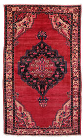 絨毯 オリエンタル ハマダン 150X260 レッド/ダークレッド (ウール, ペルシャ/イラン)