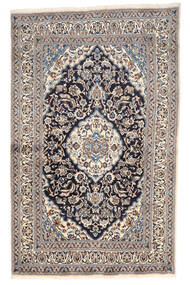 155X249 Tappeto Nain Orientale Grigio/Beige (Lana, Persia/Iran) Carpetvista