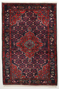 Bidjar Vloerkleed 130X196 Donker Roze/Donkerrood Wol, Perzië/Iran Carpetvista