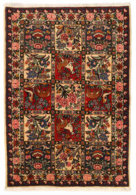 絨毯 ペルシャ バクティアリ Collectible 106X152 茶色/ベージュ (ウール, ペルシャ/イラン)
