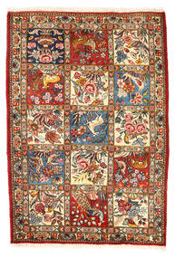  Oriental Bakhtiari Collectible Rug 110X157 Brown/Beige Wool, Persia/Iran Carpetvista