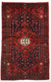 Tapis D'orient Zanjan 125X204 Rouge Foncé/Rouge (Laine, Perse/Iran)