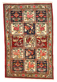 絨毯 バクティアリ Collectible 106X164 茶色/ベージュ (ウール, ペルシャ/イラン)