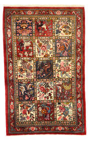  Bakhtiari Collectible Rug 108X171 Persian Wool Brown/Red Small Carpetvista