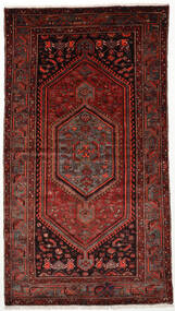 Tapete Zanjan 128X236 Vermelho Escuro/Vermelho (Lã, Pérsia/Irão)