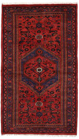 Χαλι Zanjan 120X203 Σκούρο Κόκκινο/Σκούρο Ροζ (Μαλλί, Περσικά/Ιρανικά)