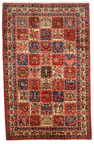  Persischer Bachtiar Collectible Teppich 200X309 Rot/Dunkelrot (Wolle, Persien/Iran)