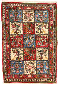  Bakhtiari Collectible Rug 102X152 Persian Wool Brown/Beige Small Carpetvista