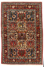 Bakhtiari Collectible Rug 108X162 Brown/Beige Wool, Persia/Iran Carpetvista