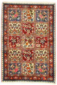 絨毯 ペルシャ バクティアリ Collectible 107X155 茶色/ベージュ (ウール, ペルシャ/イラン)