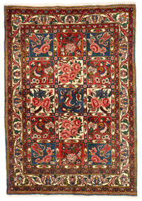 Bakhtiar Collectible Teppe 103X148 Brun/Beige Ull, Persia/Iran Carpetvista