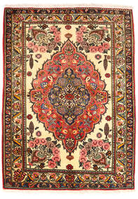 Bakhtiari Collectible Rug 109X151 Brown/Beige Wool, Persia/Iran Carpetvista