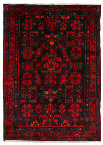 Tappeto Orientale Nahavand 123X174 Rosso Scuro/Rosso (Lana, Persia/Iran)
