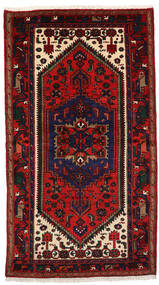 133X232 絨毯 ザンジャン オリエンタル ダークピンク/レッド (ウール, ペルシャ/イラン) Carpetvista