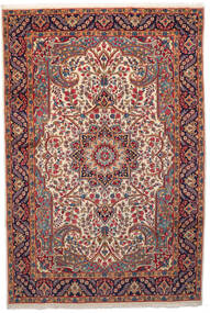  201X301 Floral Kerman Rug Wool, Carpetvista