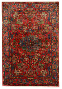  Orientalsk Nahavand Old Tæppe 150X222 Rød/Mørkerød Uld, Persien/Iran Carpetvista