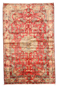 Nahavand Old Vloerkleed 157X250 Beige/Rood Wol, Perzië/Iran Carpetvista
