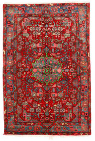  Nahavand Old Rug 158X234 Persian Wool Red/Brown Small Carpetvista